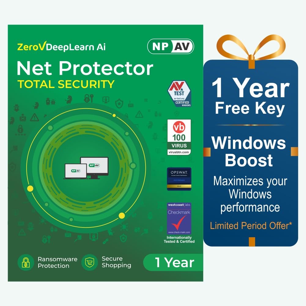 Net Protector Total Security 2025 + Win 10 Boost Combo / npav antivirus 2025, 1 year - (Email delivery in 1 Hour - No CD)-picture-17