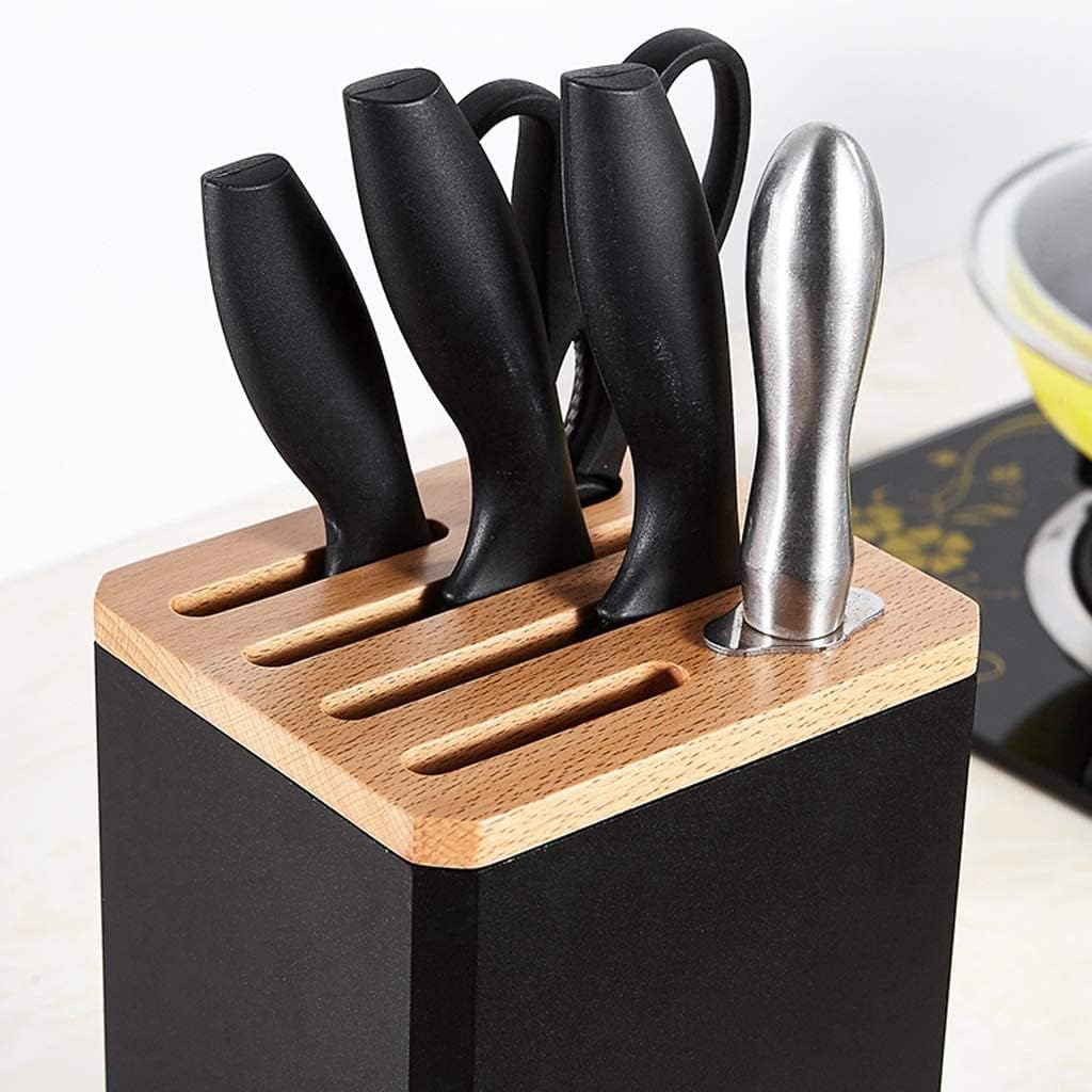 Knife Block Storage Stand Kitchen,Only Selling Cutter Holder,Space Aluminum Tool for Chef Rack