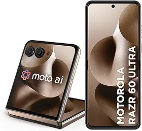 Smartphone Motorola Razr 60 Ultra - 1TB 32GB (16GB RAM+16GB Ram Boost) Snapdragon 8 Elite Tela dobrável 7' e externa 4' Moto AI 50MP camera - Madeira