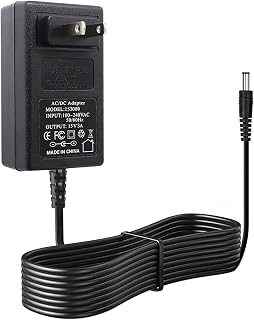 15V 3A 6FT Power Supply Adapter Charger Cable (Input AC 100V-240V, Output DC 15 Volt 3 Amp 45 Watt) Adapter Transformer Converter DC 5.5mm x 2.1mm & 2.5mm