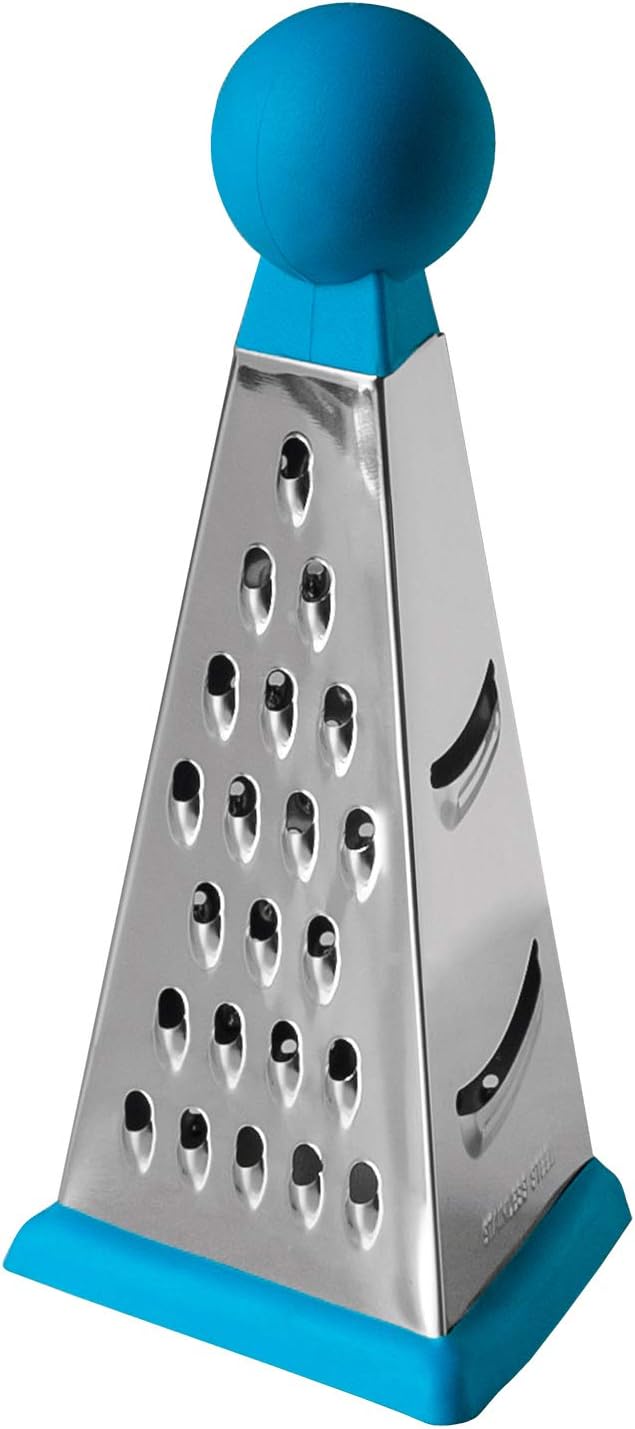 art moon Saw Sharp Grater with Ergonomic Handle Three Sides Stainless Steel 10.4X91X20.8H cm