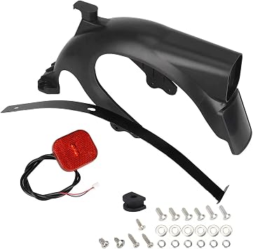 Max G2 Fender for Ninebot Max G2 Electric Scooter Rear Mudguard with Taillight and Hook Accessories Parts