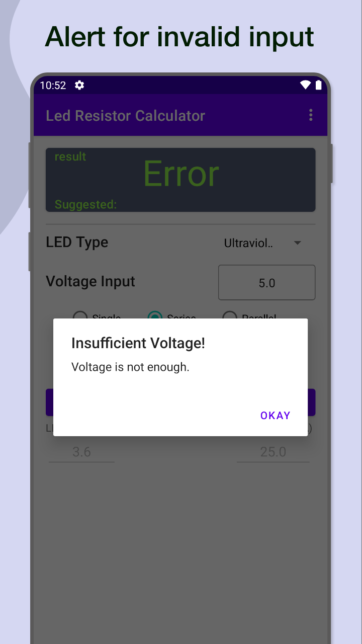 LED Resistor Calculator App on Amazon Appstore
