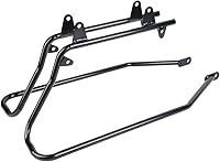 Vista 8 de TCT-MOTORPARTS Soportes de conversión para bolsas de sillín Guardaapoyo Compatible con Harley Heritage Springer Softail Fatboy FLSTF FLSTS 1984-2017