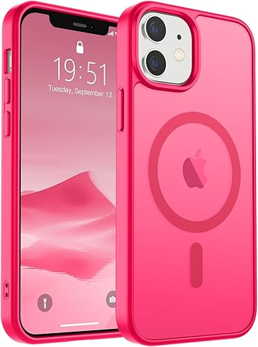 Miniatura 137 de SUPFINE - Funda magnética para iPhone 14 Pro Max (compatible con MagSafe), (protección contra caídas de grado militar de 10 pies), delgada, Negro