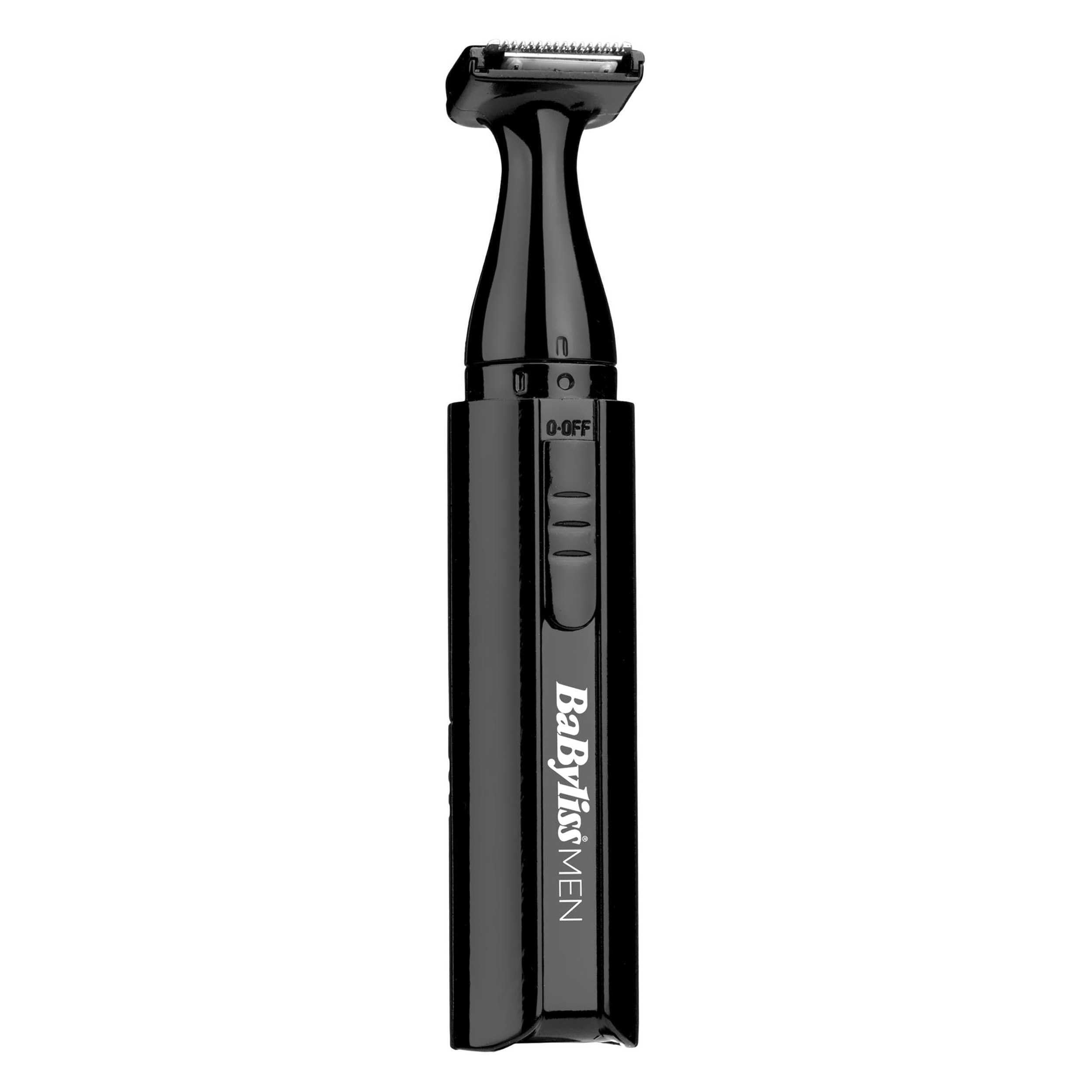 BaBylissMEN Tondeuse Cheveux Carbon Titanium pour cheveux et barbe et mini tondeuse de précision E978E