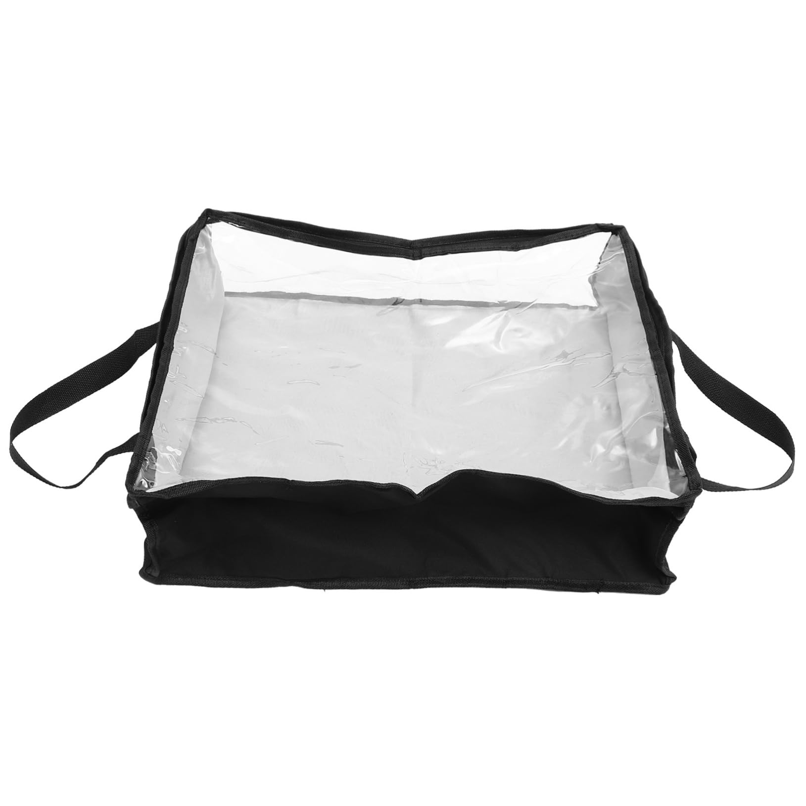 Hohopeti Large Capacity Hat Storage Bag Organizer for Baseball Caps Clear View Portable Hat Storage Box