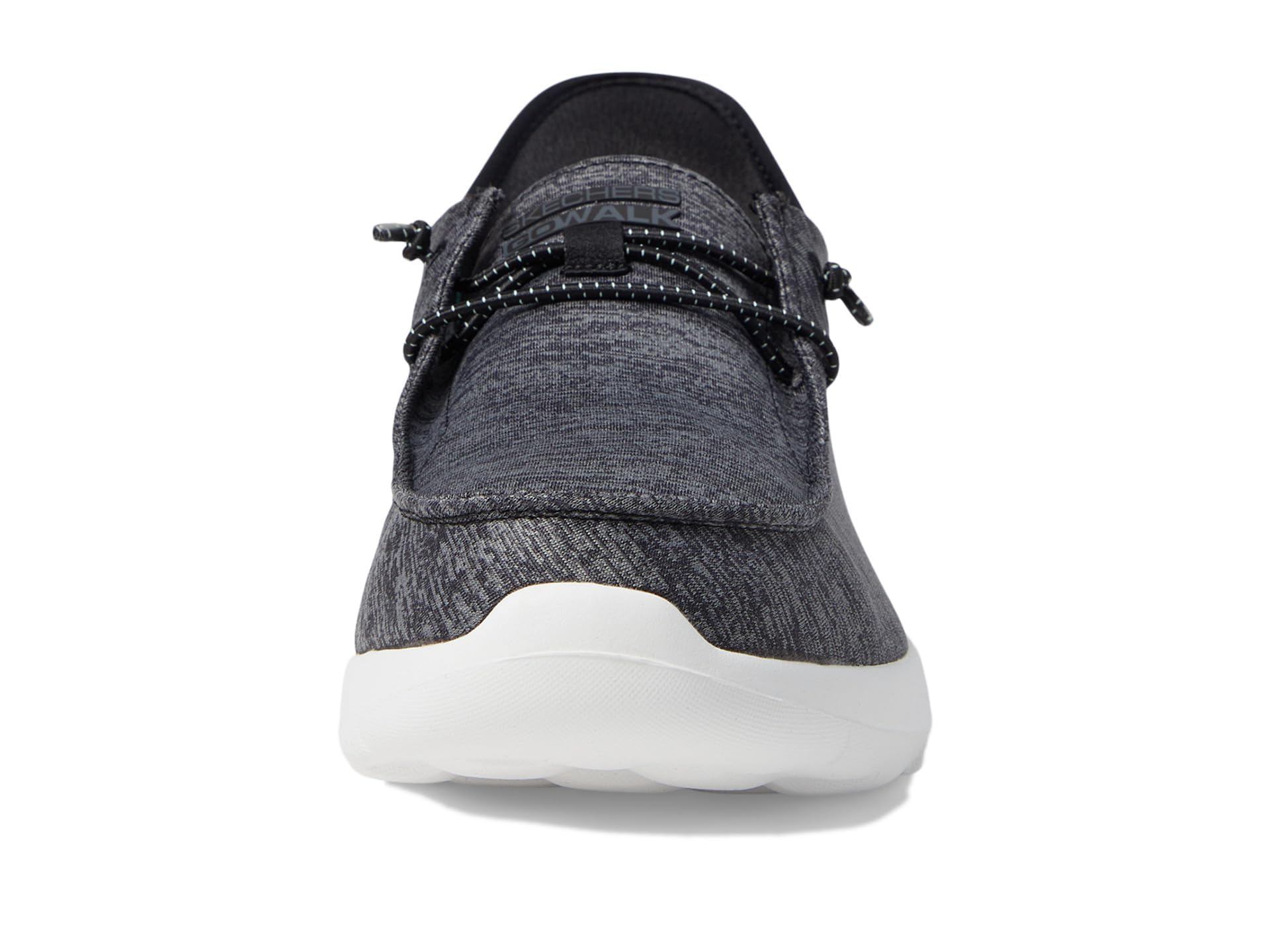Skechers Damskie buty bez użycia rąk wsuwane Go Walk Joy Moc Toe Casual Shoe Sneaker, Czarny, 41 EU