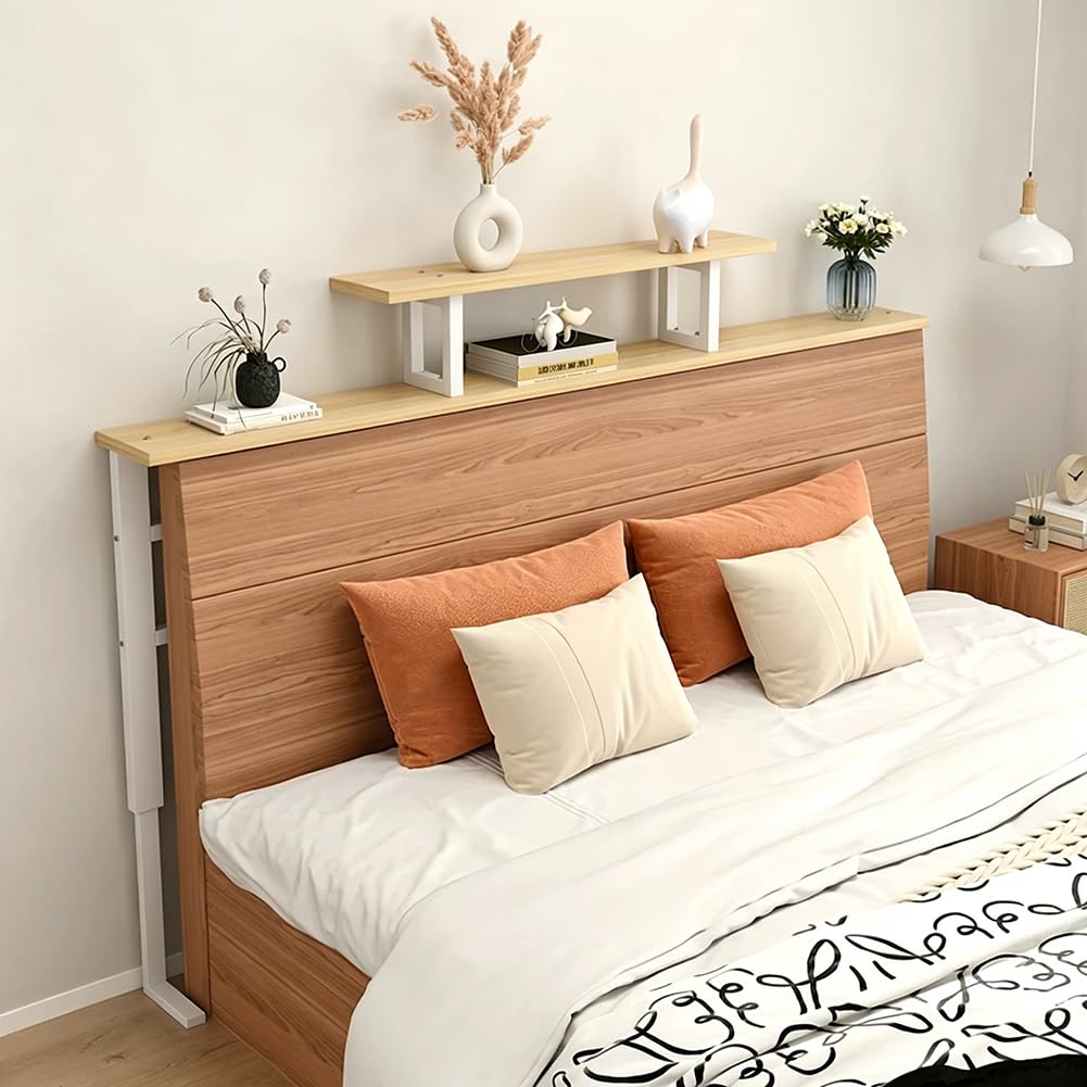 PA-DABAOO Narrow Sofa Table for Small Spaces, Behind Couch Table with 2-Tier Storage Shelves,Slim Entryway Display Rack,Width 20CM,Long Couch Shelf for Living Room,180CM