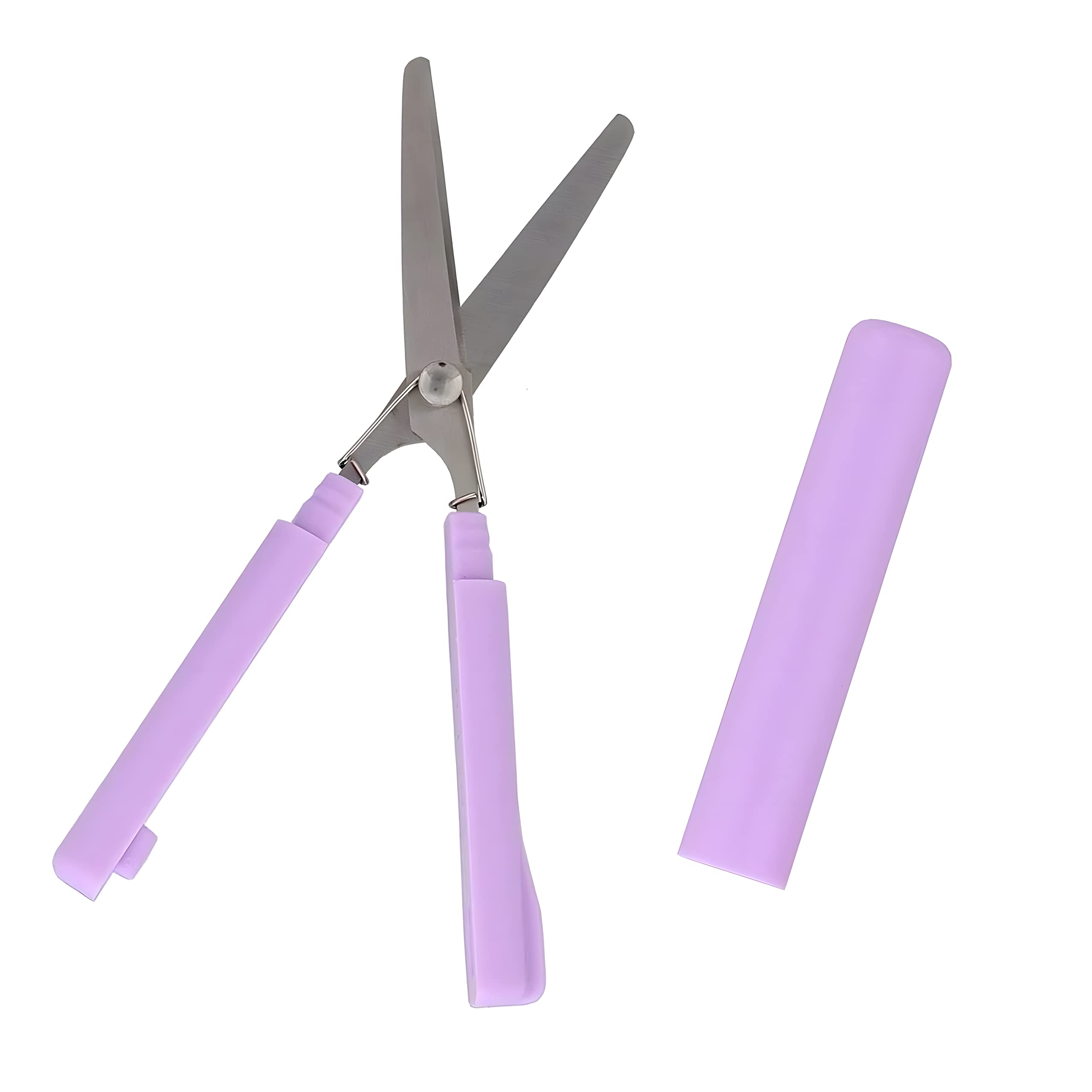 STICKYLE Scissors (Compact) with Authentic Hologram US, EU Only [Violet x Violet] (Japan Import) S3791890