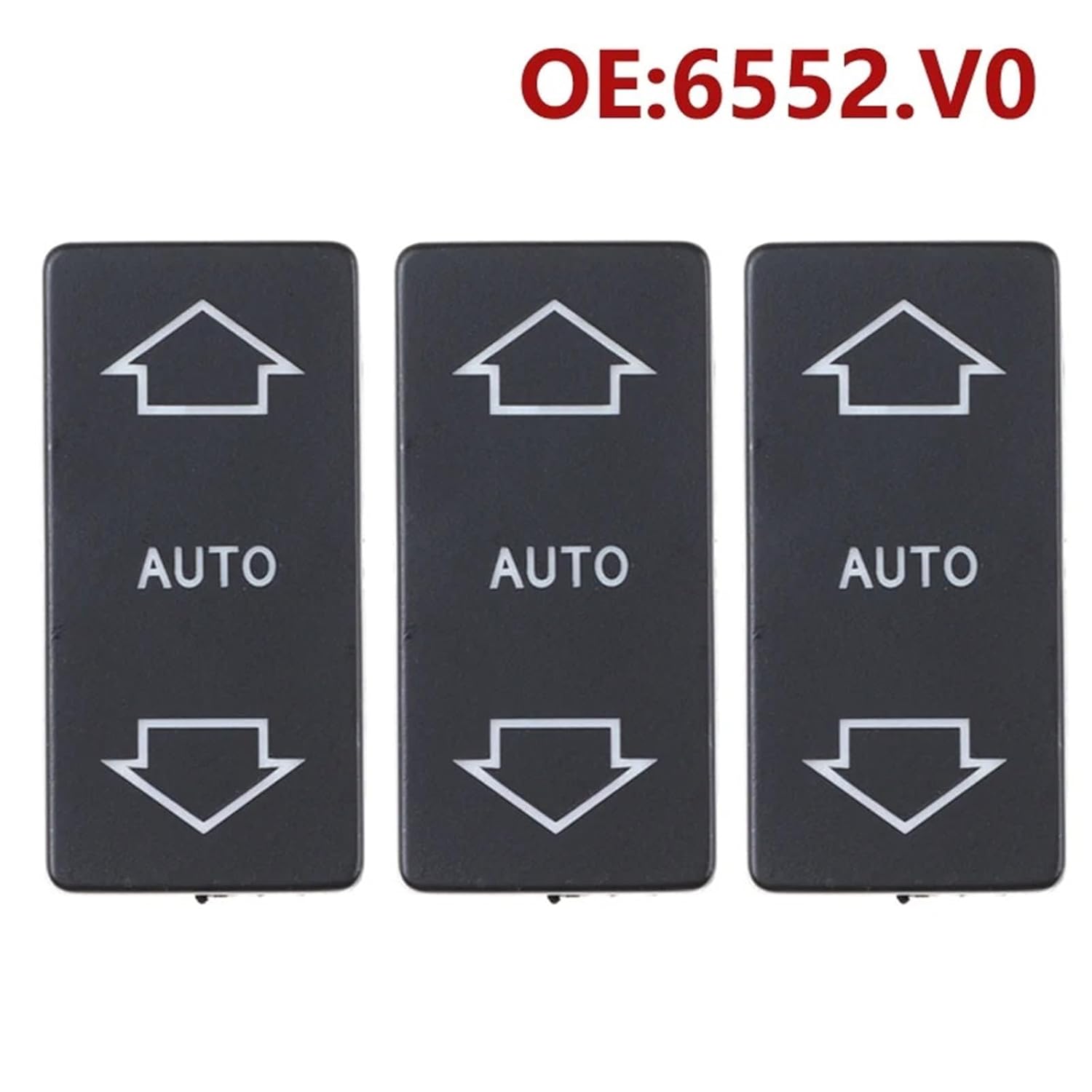 Car 6552.V0 6552V0 6552.V1 6552V1 Power Window Single Switch Compatible with Peugeot 106 1991-2003 405 1987-1996(1)