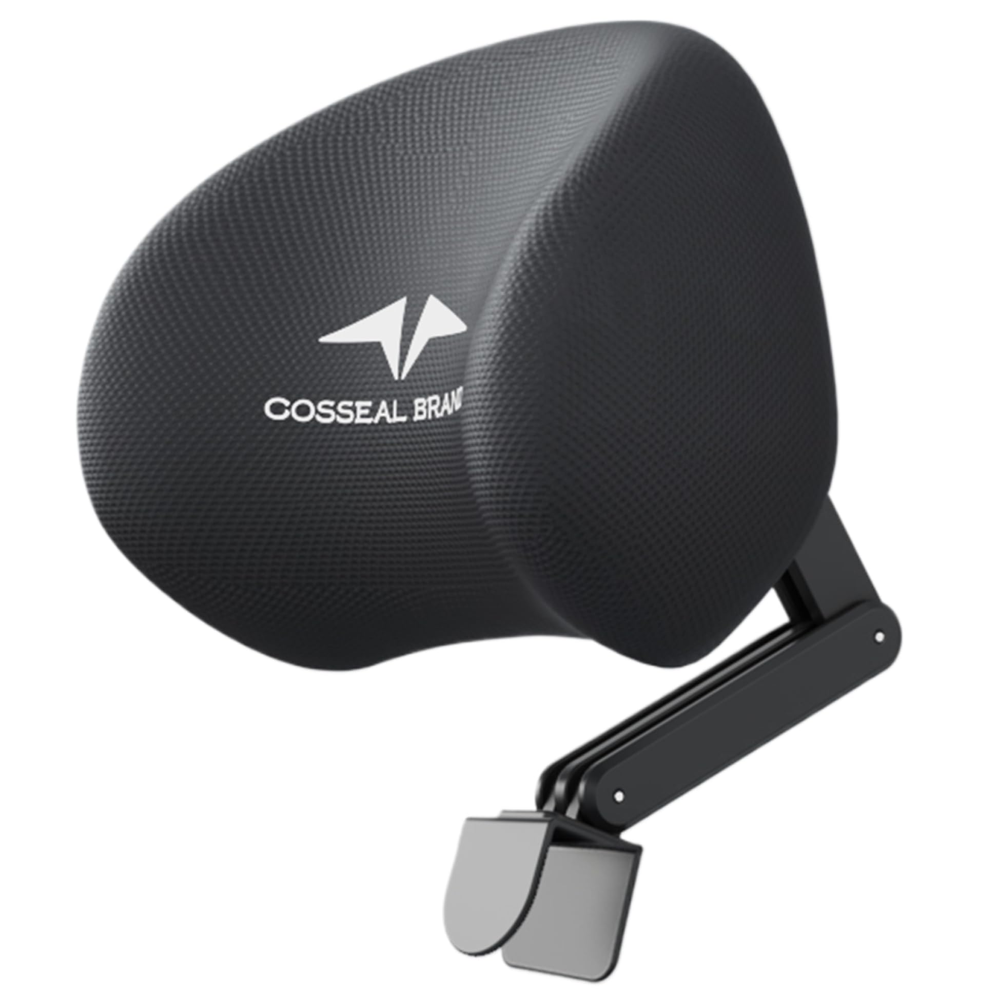 Syglawnd Black Office Chair Headrest, Office Chair Headrest Attachment, Angle Adjustable Neck Support, Breathable With Elastic Sponge, Punch-Free Head Rest, Neck Support For