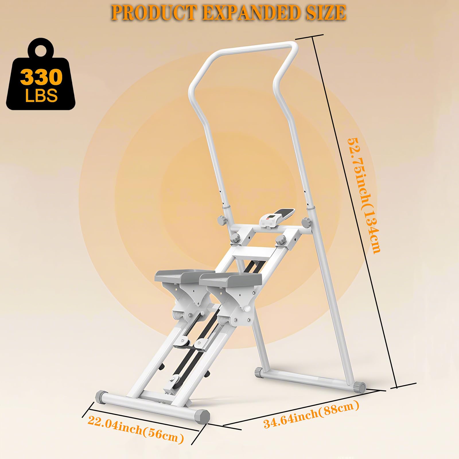 Amazon | ORDLBMX 階段クライマー ステッパーのホーム ジムの運動