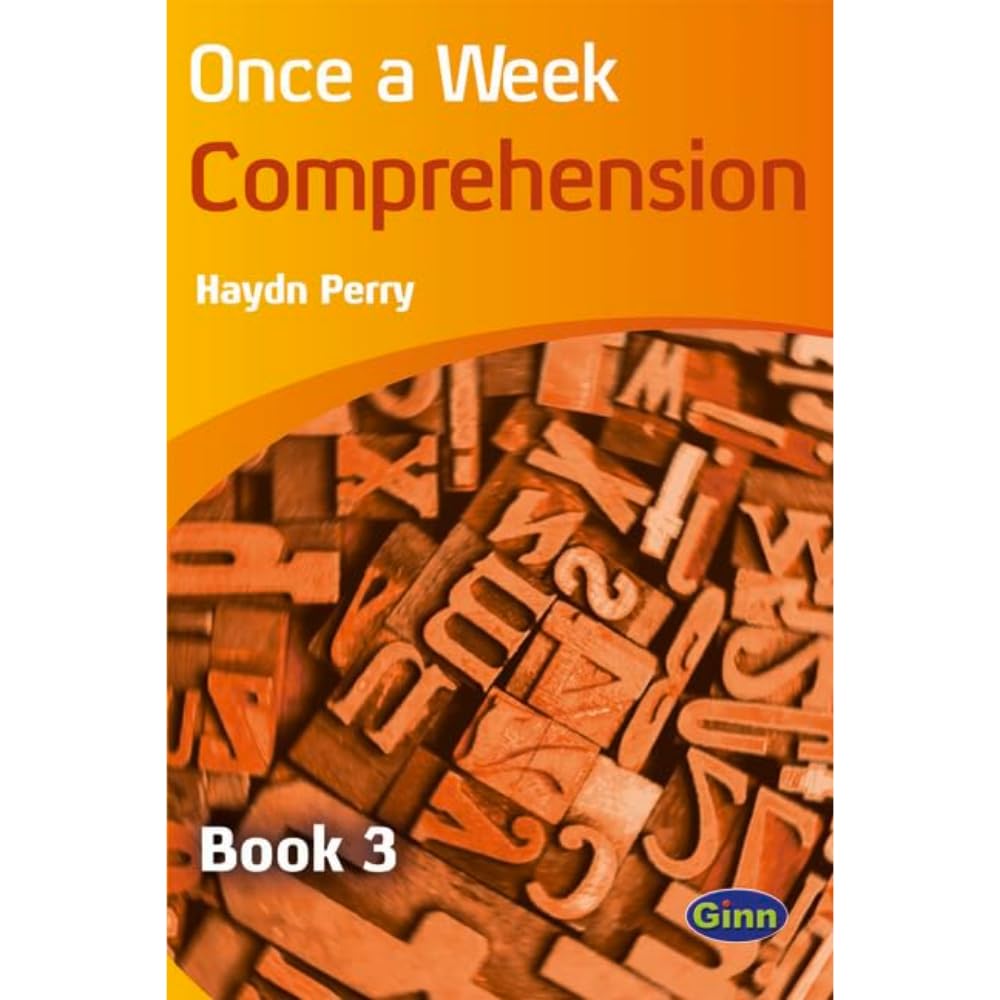 Once a Week Comprehension Book 3 (International) (Once A Week Comprehension International New Edition)
