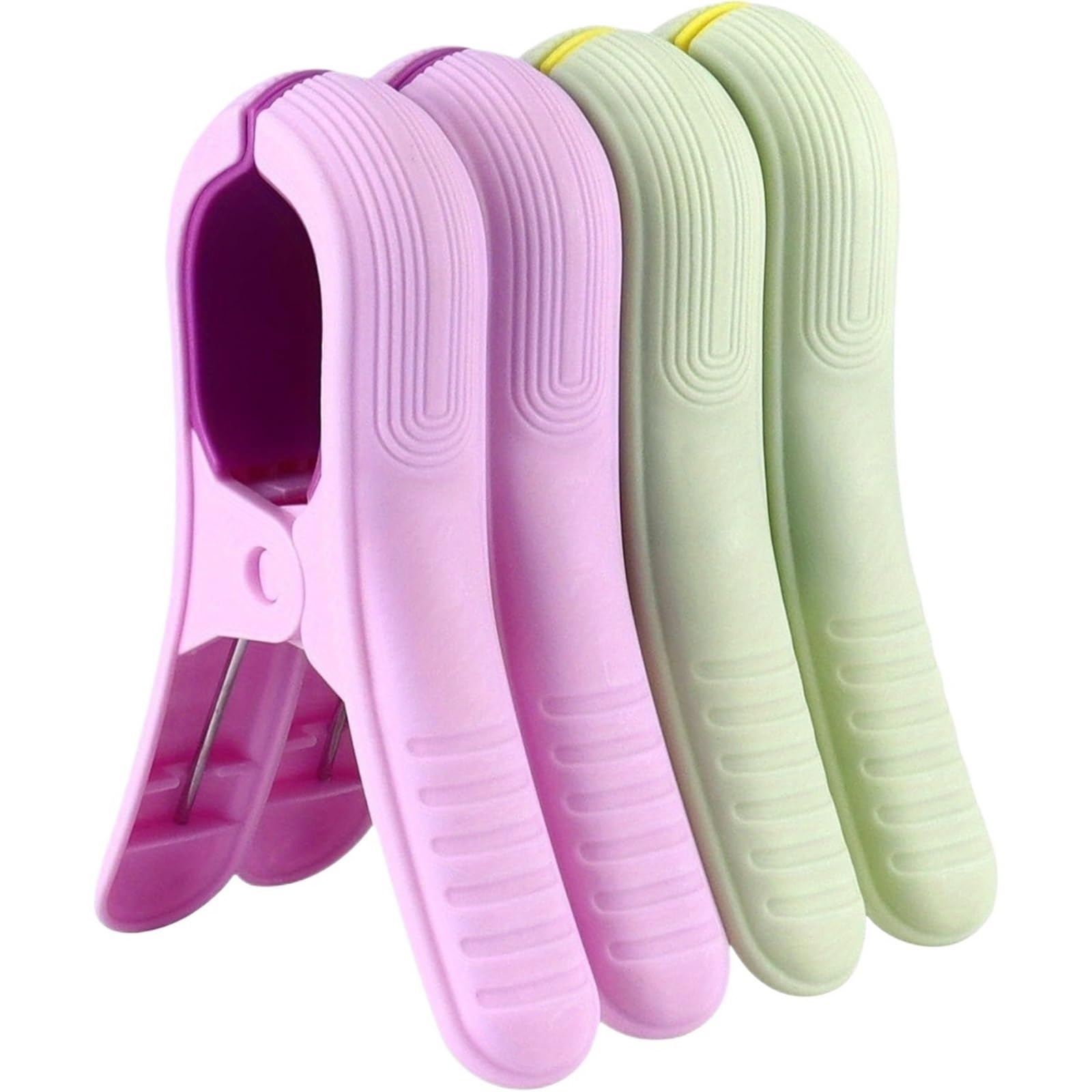 100Pcs Plastic Clothespins Clips Large Chair Towel Clip Suitable For Beach Chairs Clothes Drying for Washing Line(Mixed Color)