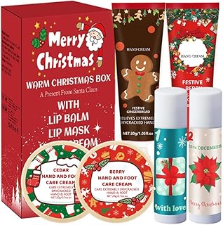 Set de regalo de crema de manos de Navidad pa...