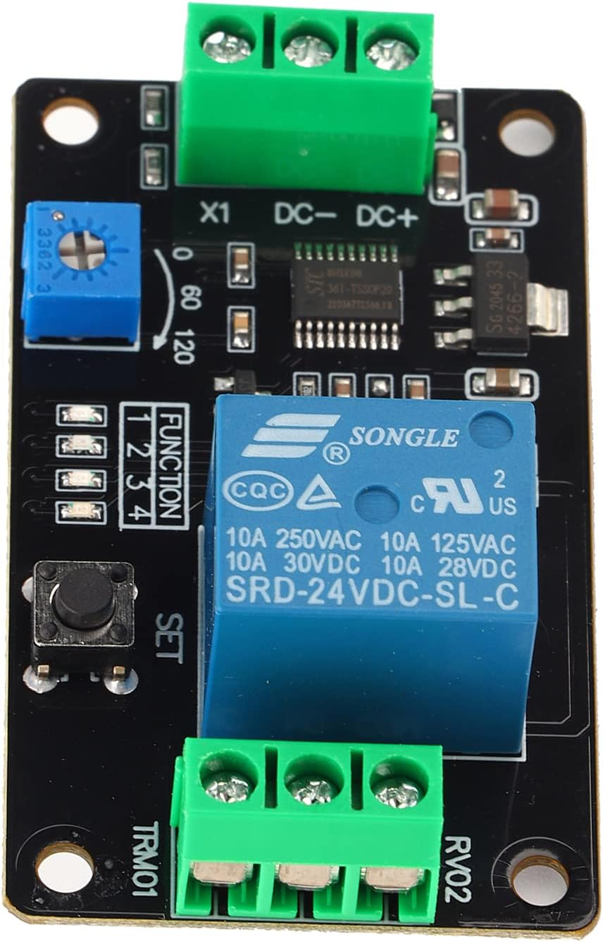 Akozon Delay Timer Relay Delay Timer Relay Selflocking Delay On Off