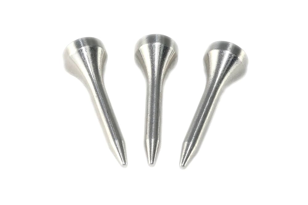 Amazon | 3 Pack 1 1 / 2 'アルミニウムGolf Tees ( forアイアン