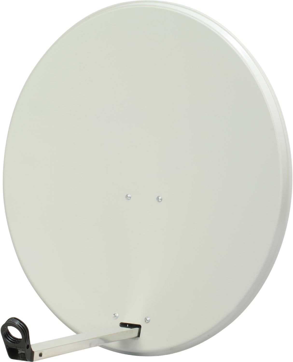 Satgear 80cm Off White Satellite Dish for Polsat, Hotbird, Eurosat, Astra 1 & 2 and Other European Satellites