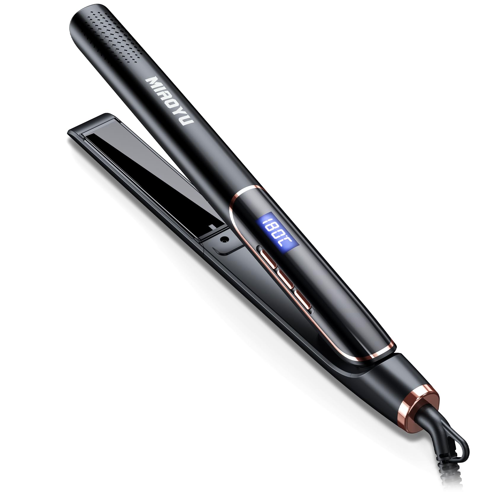 Amazon.co.jp: miaoyu ヘアアイロン 24mm 2way ストレート & カール