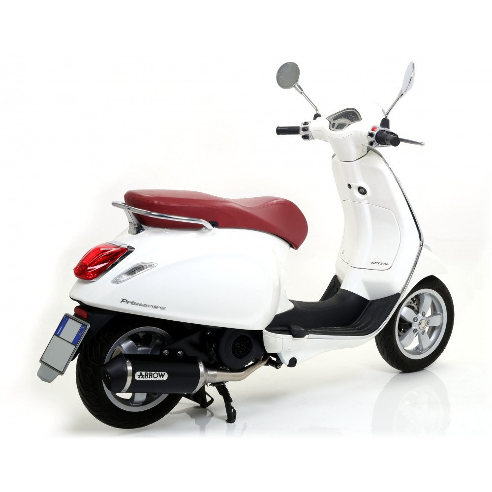 ARROW Urban Aluminium Auspuff Dark - Für Piaggio Medley 125/150S Ab 2020, Homologiert