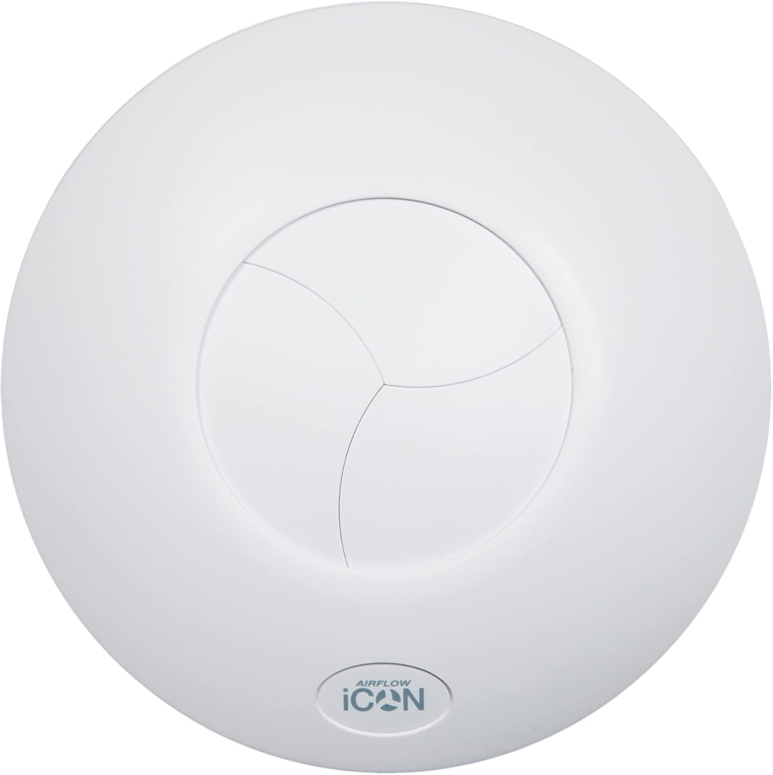 iCON 15 Bathroom Extractor Fan 19 l/s - 100mm/4 - Iris Open/Close Backdraught Shutter Tech - Energy Saving 9.4W - Optional Humidity, PIR & Timer Modules Sold Separately | 3-Years Warranty