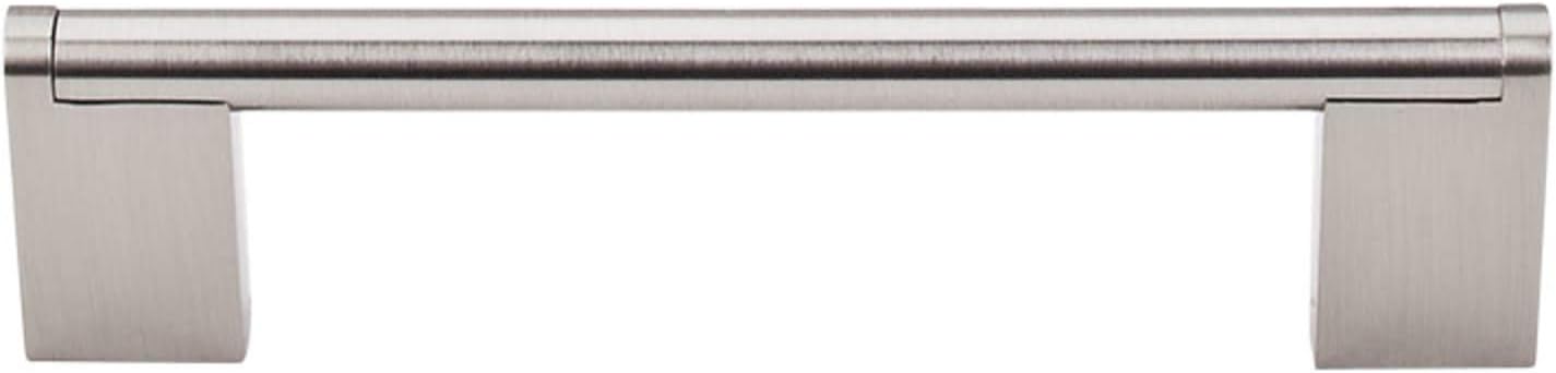 Top Knobs M1042 Bar Pulls Collection 5-1/16 Princetonian Bar Pull, Brushed Satin Nickel
