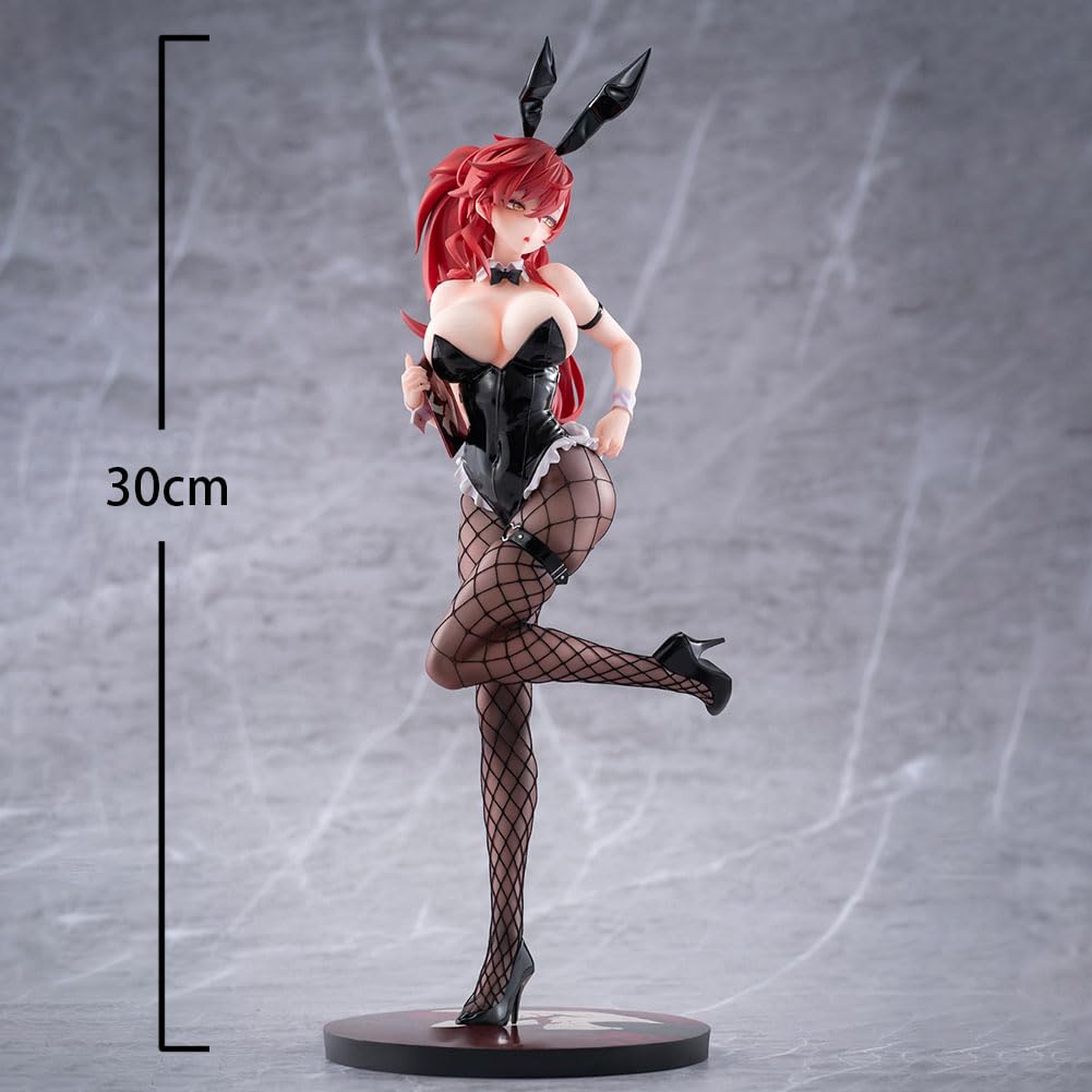 Salesgirl Bunny Aki-chan figurka anime oryginalny obraz rysunek skala 1/6 29 cm pozycja stojąca kreskówka model kolekcja ozdoby