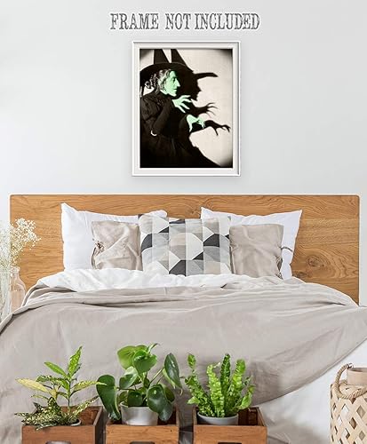 Miniatura 5 de Mago de Oz Decor  Bruja malvada del oeste  Póster de mago de Oz sin marco de 16 x 20 pulgadas, regalo de gran mago de oz, decoración de mago de oz,