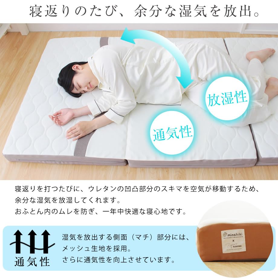 Amazon｜みんしきリピュアマットレス シリーズ ライト、レギュラー