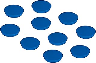 Franken HM30 03 - Imán (800 g, 32 mm), color azul, 10 piezas