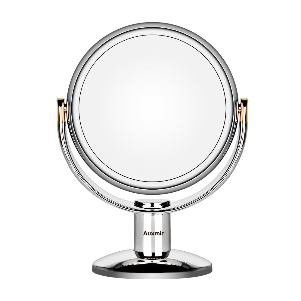 Buy Auxmir Double Sided Makeup Mirror with 1X / 10X Magnification