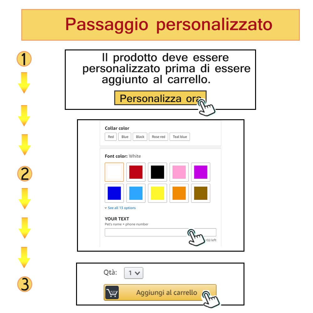 Collare personalizzato per gatti Breakaway personalizzato con campana, fibbia a scatto di sicurezza, nome identificativo ricamato sul colletto per gattini 26,5-29,5cm Adjustable multicolore