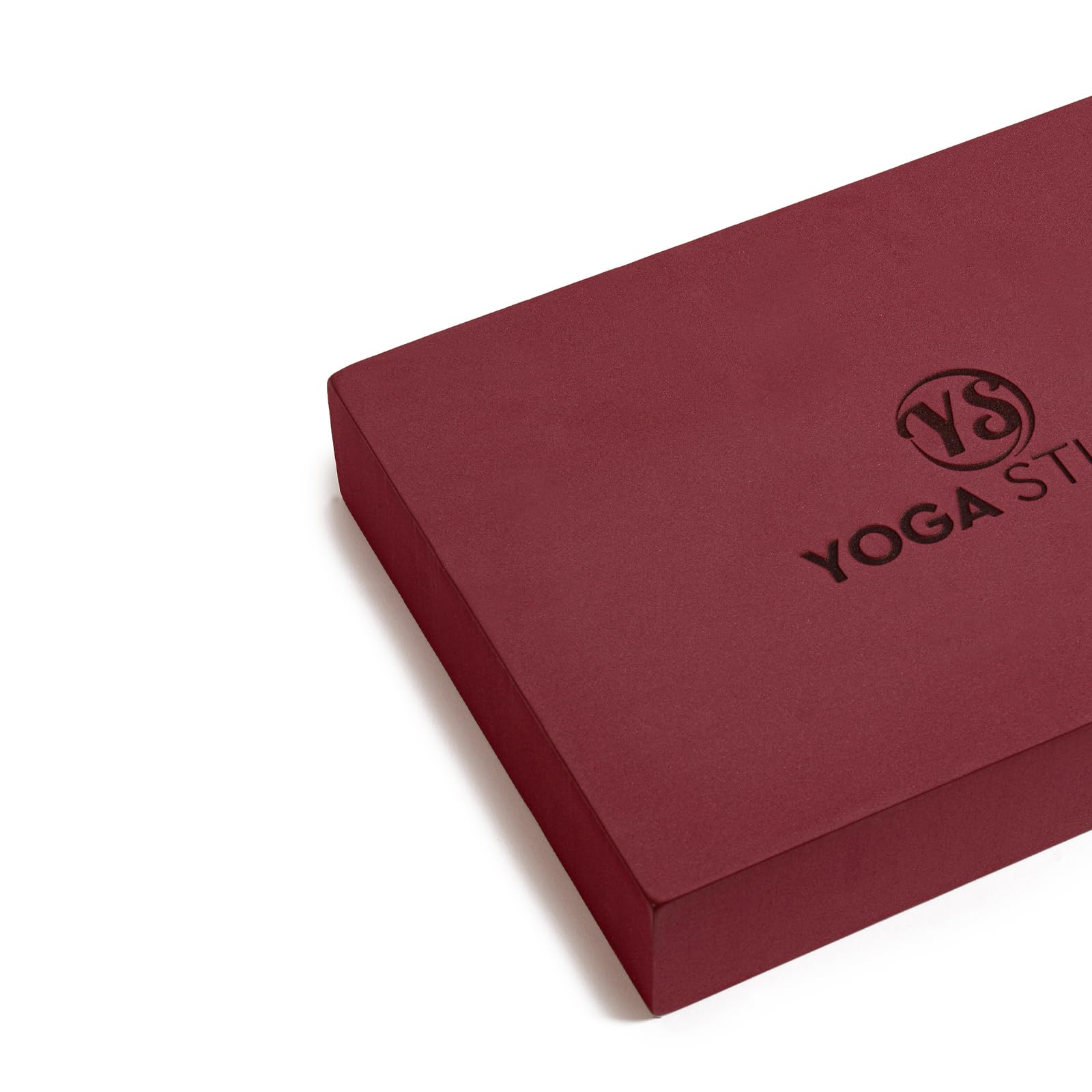 Yoga Studio Blocco yoga – 30 cm x 20 cm x 5 cm, blocco EVA antiscivolo, accessorio leggero per esercizi