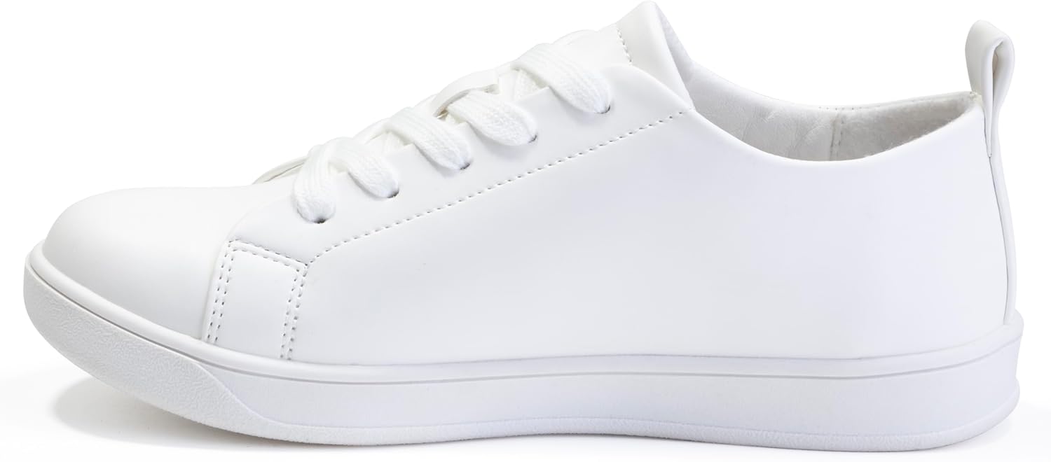 Women's Lace Up Trendy Sneaker Classic Fashion Low Top Walking Shoes - Picture 107 of 109