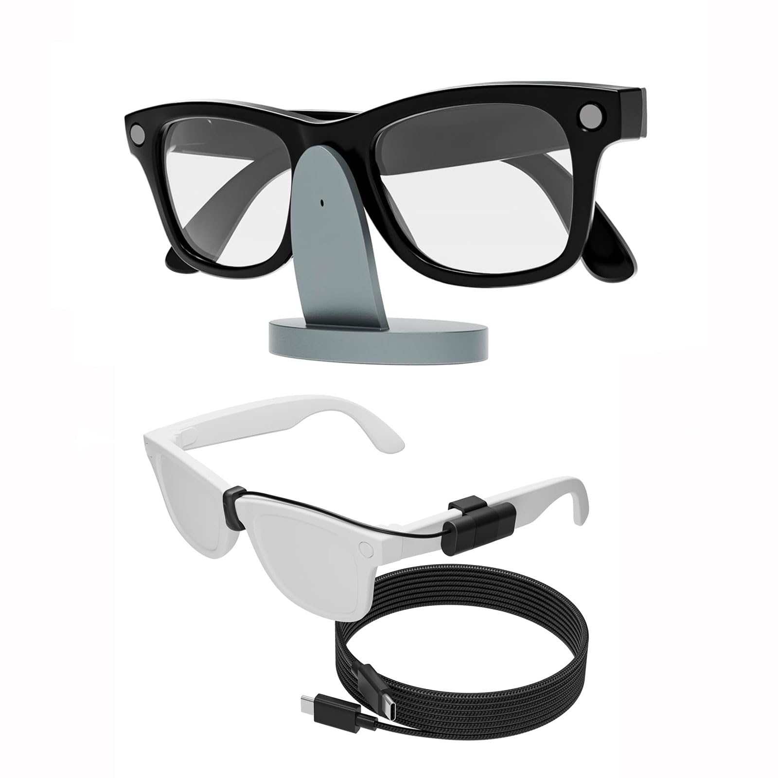 Câble magnétique pour lunettes Ray-Ban Meta évitant les pannes de batterie