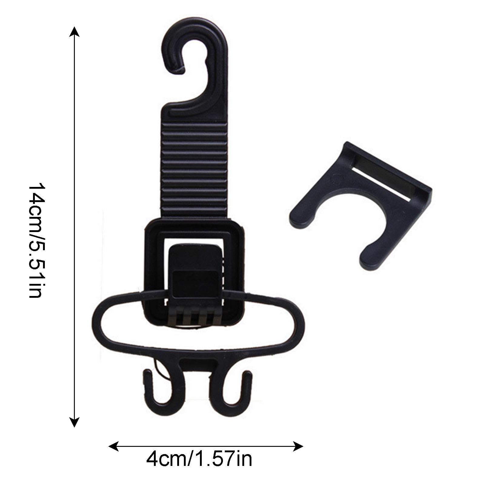 Ganci Per Sedile Auto Poggiatesta A Forma Di Gatto – 2 Pezzi, Porta Oggetti Universali In ABS, Per Appendere Borse E Spesa, Grigio Chiaro - 2