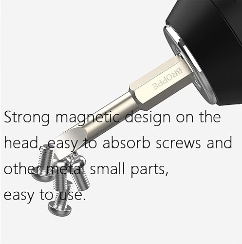 Miniatura 4 de NACX SL3 Brocas de destornillador ranuradas, vástago hexagonal de 14 de pulgada de longitud S2, herramienta eléctrica S2, magnética, cabeza plana,