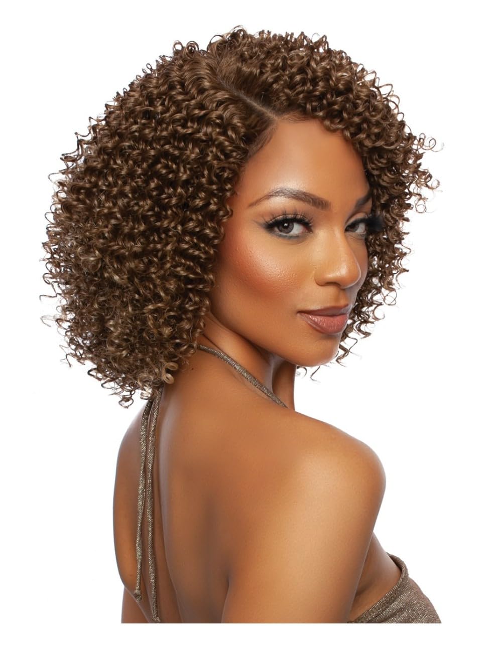 Mane Concept Red Carpet Synthetic 5" Deep Part HD Lace Front Wig - RCHD283 SPRINGY CURLS (F1B/30)