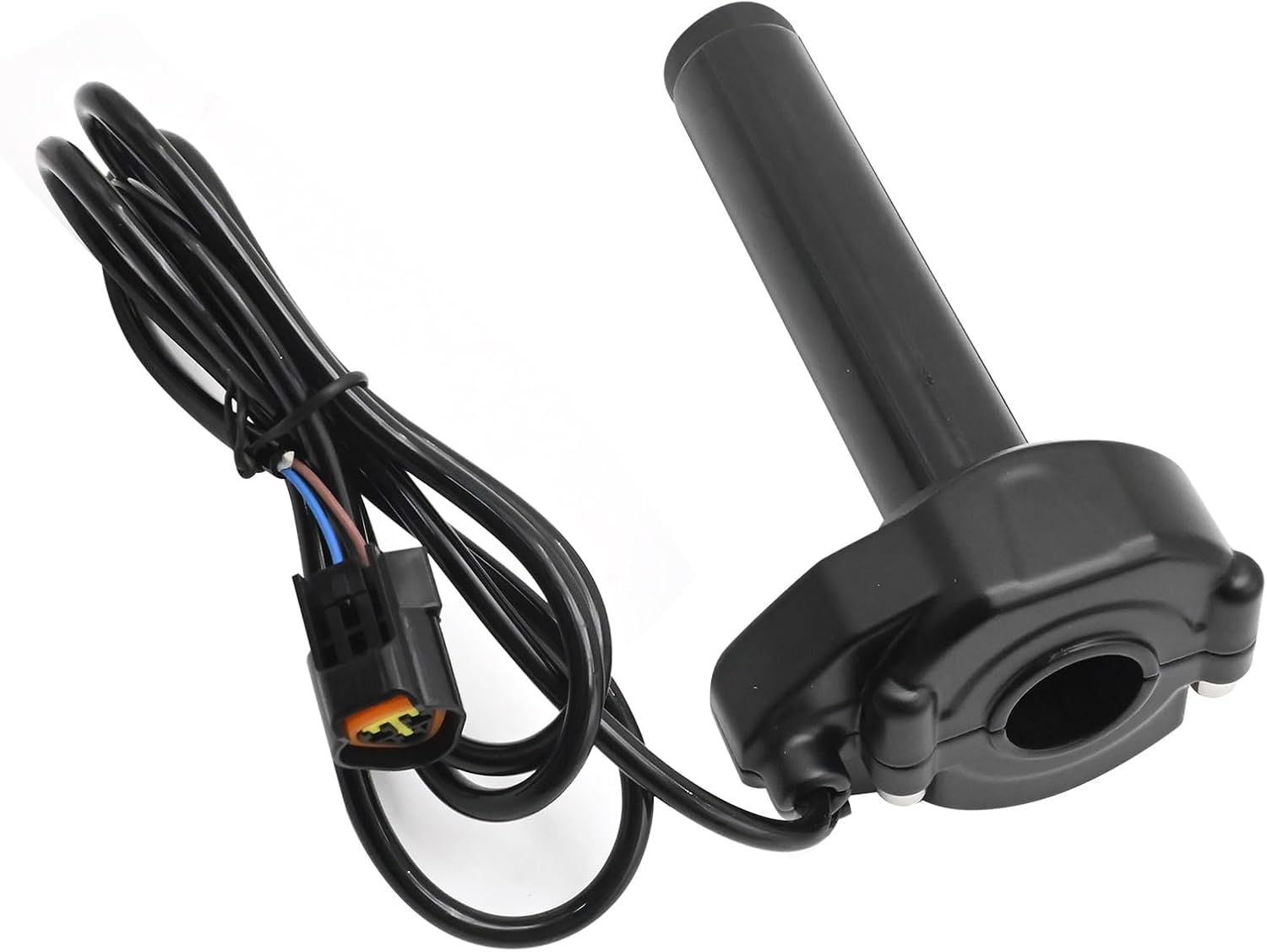 Throttle Handle with Rolling Bearing, Black PA Throttle Kit, Throttle Grips with Throttle Cable Replacement for Sur ron S/X Electric Dirt Bike