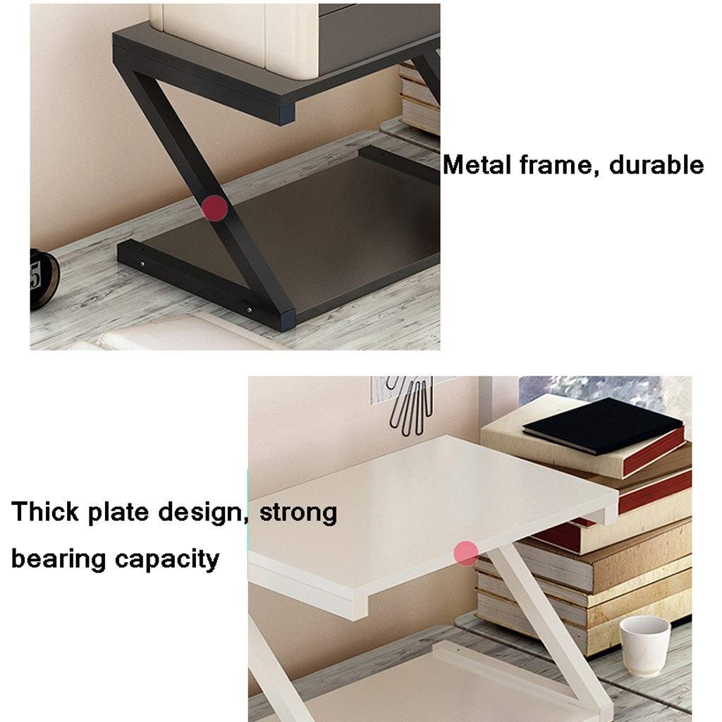 Supporti per Stampante Scaffale per Stampante Supporto per Stampante Creativo Scrivania Rack di stoccaggio a Doppio Strato Rack Moderno Semplice Multistrato Rack di Copia Multifunzione Organizzatore