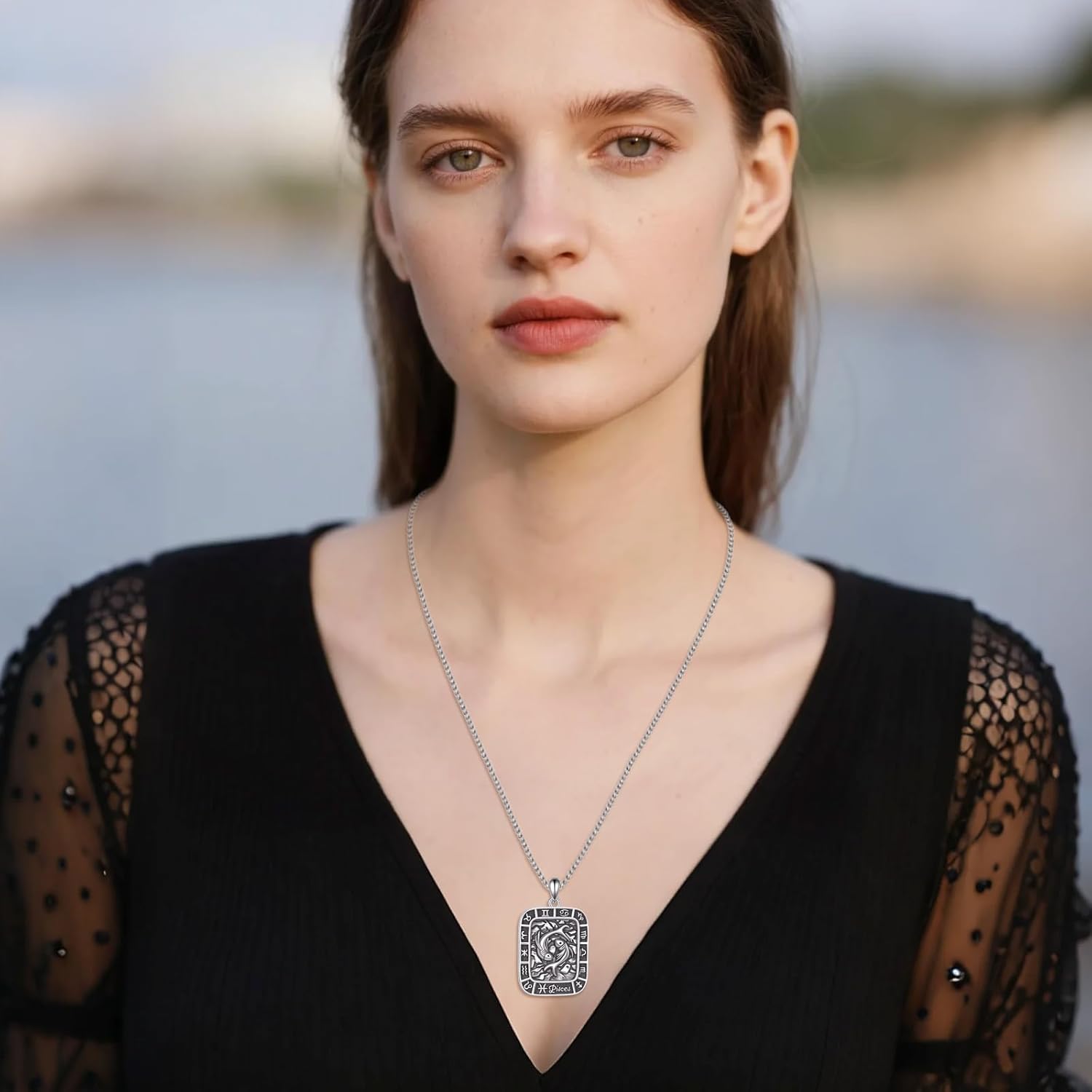 Zodiac Necklace 925 Sterling Silver Constellation Necklace Zodiac Sign Pendant Necklaces Horoscope Astrology Jewelry Gifts for Women Men Unisex Christmas Birthday - Image 5