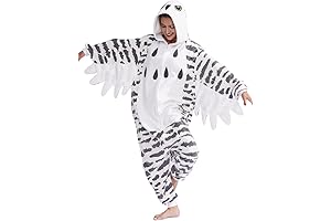 Snowy Owl Onesies for Harry Potter Adult Costume