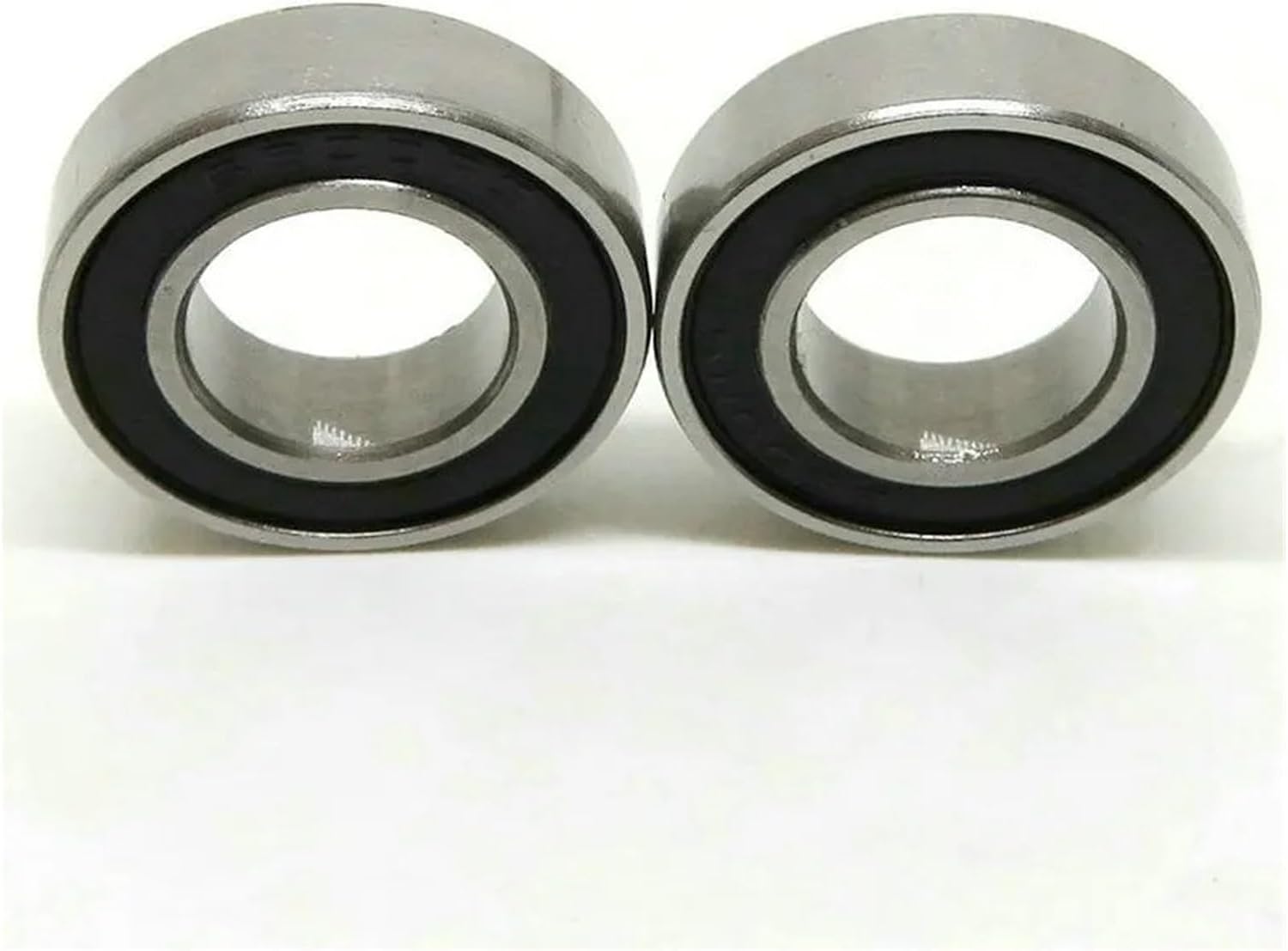 BAMMY 10pcs 61800 2RS 10x19x5 RC Car Truck Miniature Ball Bearings 6800 RS 61800RS 10 * 19 * 5 Metric Thin Section Bearing 6800Z 61800Z (Color : Silver, Size : 6800-ZZ 10x19x5mm)