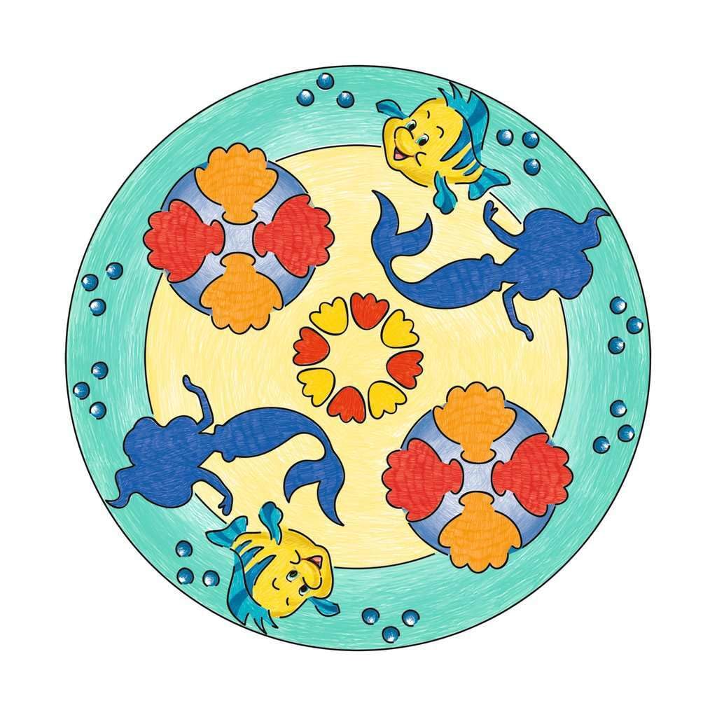 Ravensburger - Mandala Designer Princess, Gioco Creativo per Disegnare, Bambini 6+ Anni
