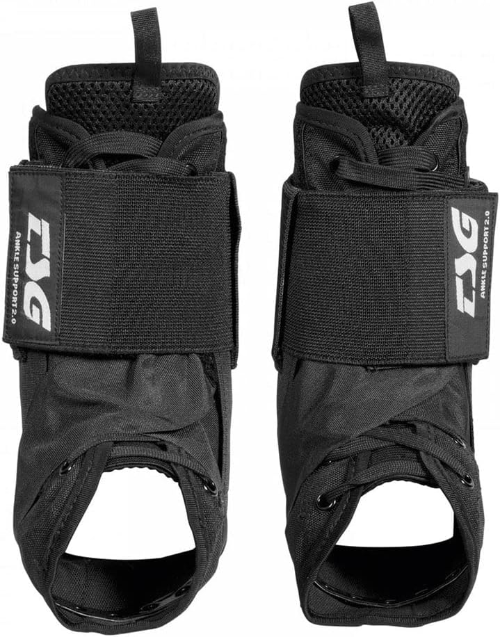 TSG - Ankle Support, Black | Ankle Support System for Men & Women, Trail, All Mountain, Downhill, Skateboarding, Roller Derby, Ski, Snowboarding | Comfortable, Lace-Up Fit | Swiss Design