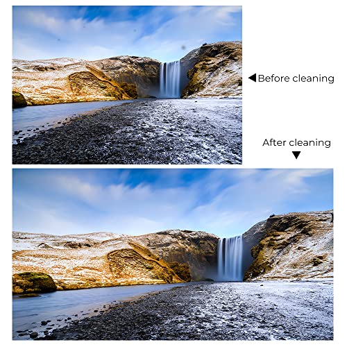 K&F CONCEPT Kit de Limpieza Sensor Full Frame 24mm,Limpiedor del Sensor de Cámara, Cleaning Kit Camara Hisopos de Microfibra Envasados al Vacío Individual para Objetivos/Canon/Sony/Nikon/Sony - imagen 5