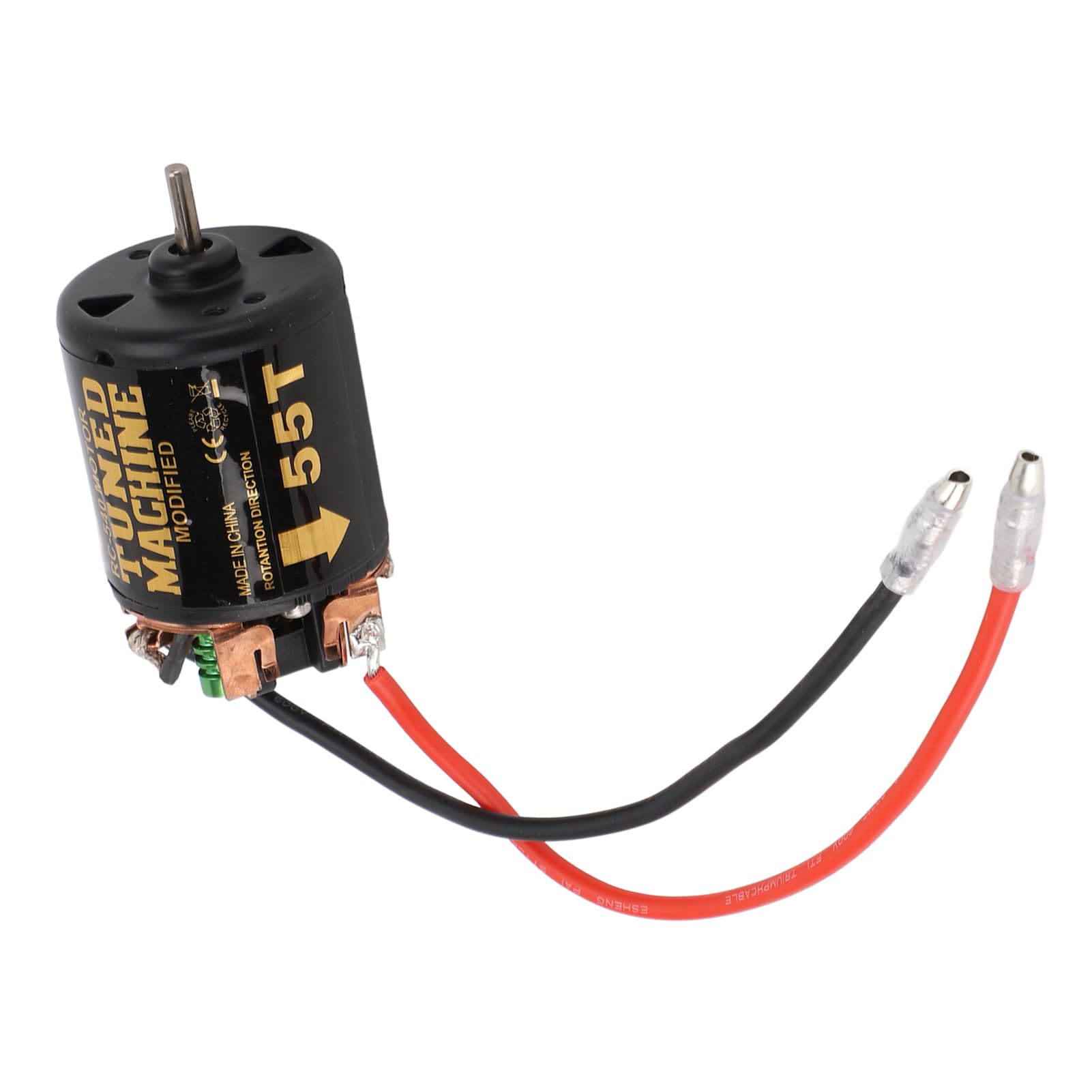 Auto RC 540 Motore Spazzolato, Motore Spazzolato per Auto Crawler 1/10 RC con Dissipatore di Calore Blu, per Redcate, per SCX10 Assiale, per D90, per HPI (55T)