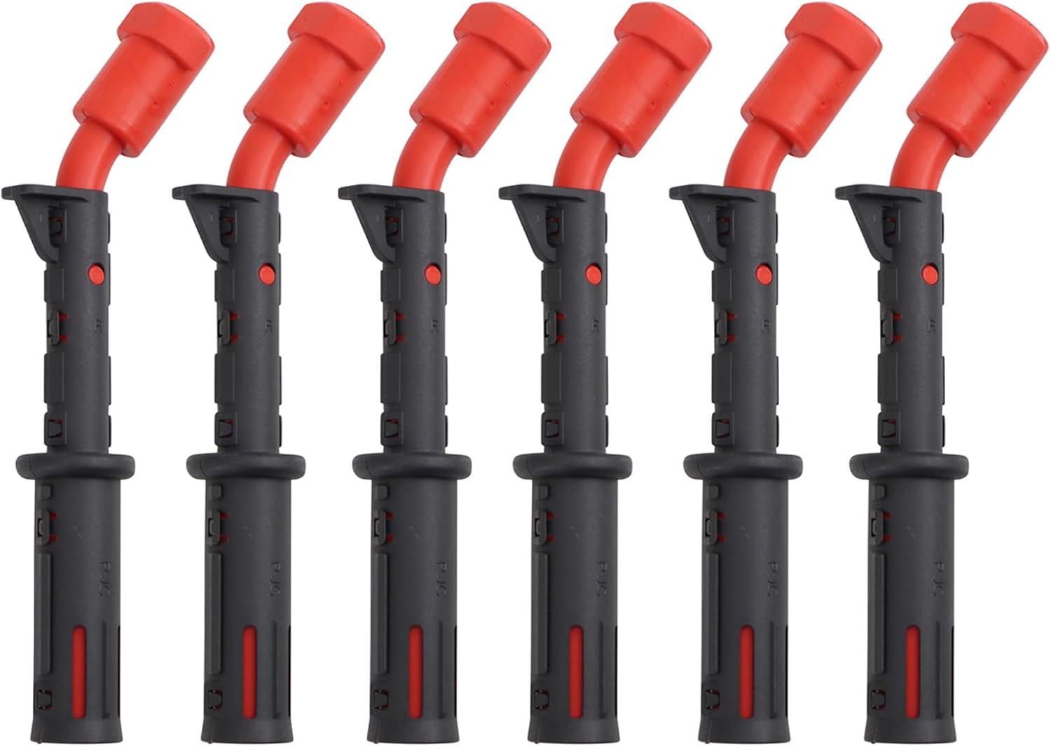 TRQ Performance Performance Ignition Coil Boot Set Red Compatible with 2013 Mercedes-Benz C300 2012-2013 C350 2012-2016 E350 2013-2015 E400 GLK350 ML350 2012 R350 SLK350