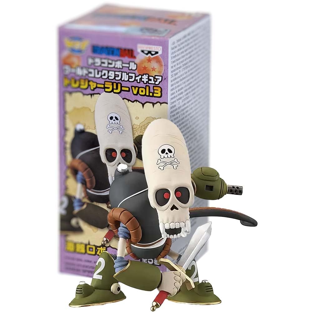 Banpresto Pirate Robot: WCF Mini Statue Figurine Vol.3 (18231 / D), Small